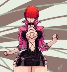 shermie (kof) from king of fighters by miyatakun