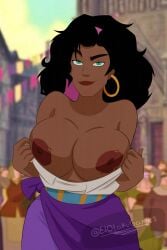esmeralda from disney by elotakugames