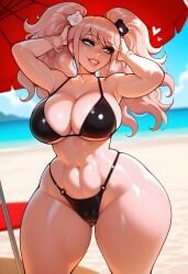 junko enoshima from danganronpa by dreamcoreart