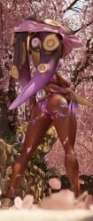 2022 3d 3d_(artwork) 3d_background 3d_model 3d_render alluring almost_nude alternate_color alternate_costume alternate_hair_color aura aura_farming background bandana beautiful bent_over big_ass big_breasts big_butt big_ears black_body black_hair black_tape_project body_tape bright_light building cherry_blossom_tree cherry_blossoms dark-skinned_female dark_skin fat_ass hand_on_hip headgear headphones headwear hi high high_rise highres highway leaning legs legs_apart long_hair looking_away looking_down marina marina_(splatoon) marina_(wo262) marina_ida model multicolored_eyes nexusmind nintendo octoling outdoors outside pose posing posing_for_the_viewer presenting purple_body purple_hair purple_tape quality render res shading shoes simple solo solo_female solo_focus splatoon splatoon_(series) splatoon_2 splatoon_3 tape taped_legs tentacle tentacle_hair two-tone_hair wall wo262_(3d_model_style)
