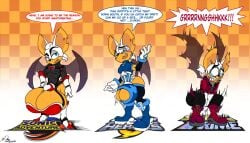 rouge the bat from netflix by xanderdwulfe