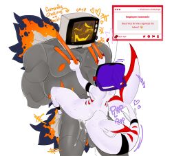 1boy1girl ambiguous_penetration asphyxiation ass ass_bigger_than_head big_ass bileshroom breasts breasts_out bubble_ass bubble_butt choking creampied cum cum_drip cum_in_pussy cum_inside cumming cumming_inside cumshot dominant_female fat_ass femdom haru_(masochistfox) huge_ass huge_butt huge_thighs malesub massive_ass massive_thighs original sex shortstack size_difference size_play small_breasts small_dom_big_sub standing standing_sex submissive submissive_male thick_ass thick_legs thick_thighs thunder_thighs thunderthighs tits_out vice_(bileshroom) wide_hips wide_thighs