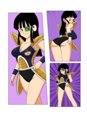 1girls absurd_res absurdres armor ass bangs black_hair blush body_change body_swap breast_grab breast_squeeze breasts cameltoe captain_ginyu chichi comic dark_hair dragon_ball dragon_ball_z eyepiece female female_focus female_masturbation female_only ginyu1992 ginyu_force_battle_armor green-tinted_eyewear grin highres long_hair looking_back looking_down milf pose scouter self_fondle smile smirk tagme thighs tinted_eyewear wearing_others_clothes