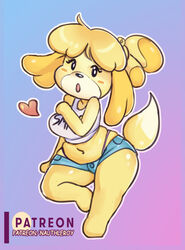 isabelle (animal crossing) from animal crossing by nauth