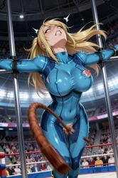 ahe_gao aheagao ahegao_face ai ai_art ai_generated arena bdsm_gear blonde_female blonde_hair blue_bodysuit bodysuit bondage brutal captured clitoris_bondage clitoris_torture damsel_in_distress dazed defeat defeated defeated_heroine distress enjoying_punishment enjoyment entertainment exposed_breasts exposed_pussy extreme_pleasure flogging forced forced_bondage forced_exposure gameover gaping_mouth helpless helpless_female high_heels humiliated humiliation humiliation_fetish imminent_orgasm impact interrogation interrogation_pov legs_apart lifting_leg locked_arms locked_up looking_up losing_bet lost_bet masochism masochist medium_breasts metroid mind_break mind_broken motion_blur nipples nipples_visible_through_clothing orgasm orgasm_face orgasm_from_pain pain perfect_body pov pov_eye_contact pov_whipping public public_bondage public_disgrace public_display public_entertainment public_exposure public_humiliation public_nudity public_orgasm public_place public_punishment public_show punished punishment pussy_whipping restrained restrained_female restrained_wrists restraints ripped_clothing saliva saliva_trail samus_aran shaking shaking_orgasm shaved_pussy silly silly_face slave spectating spectators stiff_nipples tied_up torture tortured trembling trembling_for_pleasure whip whip_marks whipped whipped_breasts whipping whipping_pov wide_legs zero_suit zero_suit_samus