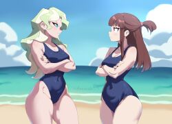 atsuko kagari from little witch academia by thenomade123