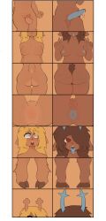 absurd_res alpha_channel anthro antlers anus big_penis breasts comparison deer deltarune dess_holiday eunuch futanari galaxiedraws genitals gynomorph hi_res hooves horn intersex mammal new_world_deer noelle_holiday penis piercing reindeer small_breasts small_penis tongue tongue_out undertale_(series)