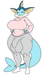 1futa anthro anthro_only ass balls big_ass big_balls big_penis breasts bulge chudnari curvy eeveelution fat_penis furry furry_only futa_only futanari huge_balls huge_breasts huge_cock intersex massive_penis pants penis penis_bulge pokemon pokemon_(species) self_upload socks solo solo_futa standing sweater tail testicles thick thick_ass thick_thighs vaporeon