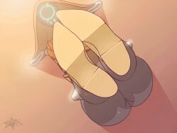 1girls animated arcafterdark ass bottomless breasts cleavage edited hips ivara_(warframe) large_ass medium_breasts navel sweat sweating thick_thighs thighs upscaled vagina warframe wide_hips