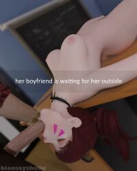 1boy 1girls 2025 2026 3d animated areolae ass big_breasts black_nail_polish bloosayshello breasts brown_hair cheating cheating_girlfriend choker choker_only classroom classroom_desk compression_artifacts cuckold d.va duo english english_text eyeshadow face_fucking face_markings fellatio female female_penetrated hana_song indoors laying_down laying_on_back laying_on_desk lipstick long_hair makeup male medium_breasts moaning mp4 netorare nipples oral oral_penetration oral_sex overwatch overwatch_2 painted_nails penis penis_out pink_lipstick rubbing rubbing_own_pussy rubbing_pussy side_view sound straight straight_sex text upside-down upside_down upside_down_fellatio vaginal vaginal_masturbation video