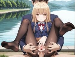 shiina mahiru from otonari no tenshi-sama ni itsu no mani ka dame ningen ni sarete ita ken by vgt13