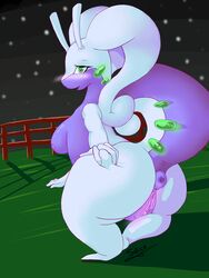 anus female female_only goodra nintendo pokemon pokemon_(species) solice solo video_games