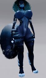 anonymous_artist anthro big_breasts bisexual black_body black_fur blue_body blue_eyes blue_fur blue_nipples blue_pussy breasts erp erp_character felid feline female fur genitals heart_nipples humanoid imvu male mammal may-zar nipples pussy solo