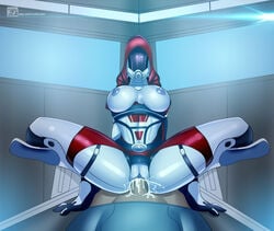 quarian from mass effect by teqa