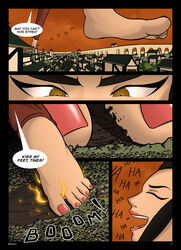 avatar_the_last_airbender azula clothing comic enticent giantess