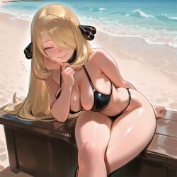 Cynthia (Pokemon) Rule 34 Image