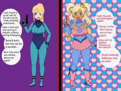 before_and_after bimbofication female huge_ass huge_breasts kisekae metroid pachimono samus_aran thick_thighs transformation wakeykun wide_hips