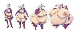 1girls 2021 american_flag_bikini areolae bbw belly belly_overhang bikini blue_eyes breasts expansion_sequence fat fate/grand_order fate_(series) female female_focus gigantic_belly gigantic_breasts gigantic_thighs hi_res high_resolution highres hips huge_belly huge_breasts huge_thighs hyper hyper_belly hyper_breasts inverted_nipples massive_belly massive_breasts milk10pm miyamoto_musashi_(fate) miyamoto_musashi_(swimsuit_berserker) navel nipples obese obese_female overweight overweight_female sequence solo solo_female solo_focus ssbbw surprised swimsuit thick_thighs thighs wardrobe_malfunction weight_gain white_hair wide_hips