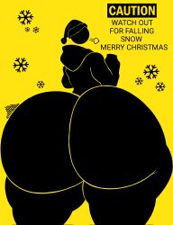 1boy 2020s 2023 ass ass_focus back_view big_ass big_butt big_thighs black_body black_clothing black_hoodie black_skin bottom_heavy butt caution_sign christmas christmas_hat curvaceous curvy curvy_figure english_text faceless_male fat_ass fat_butt femboy femboy_focus femboy_only femboysub feminine feminine_body feminine_male feminine_pose gigantic_ass girly hood_down hoodie hoodie_only huge_ass huge_butt huge_thighs large_ass male male_focus male_only rear_view santa_hat snow snowflake solo text thick thick_ass thick_butt thick_hips thick_legs thick_thighs thighs videogamedunky warning_sign warning_sign_person wide_hips