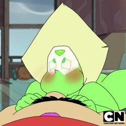 :>= blowjob cartoon_network gem_(species) mouth_gag orientation_play peridot_(steven_universe) spanky15 steven_universe steven_universe_future