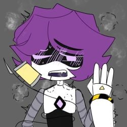 1boy 1girls 2d artist_request bite_mark bite_marks female female_focus glitch_productions humanoid humanoid_female humanoid_male male murder_drones n_(murder_drones) robot robot_boy robot_girl robot_humanoid screen_face straight tagme uzi_(murder_drones)