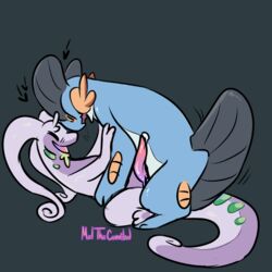 1:1 anal anal_orgasm anal_sex closed_eyes duo feral feral_on_feral goodra happy happy_sex heart lying male male/male male_penetrated male_penetrating male_penetrating_male melthecannibal nintendo nuzzling on_back penetration pokémon_(species) pokemon pokemon_(species) sex swampert video_games