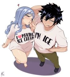 gray fullbuster from fairy tail by joshdinobarney