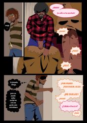 colombian comic comic_page dialogue doomentio doomverse forced_anal gay lolcow male male_only male_rape_victim male_raping_male male_rapist masturbation ocio_(doomverse) oveja_(doomverse) penis rape shit_on_penis spanish spanish_dialogue spanish_text text voyeur voyeurism yaoi youtube_hispanic youtubers yuushima06