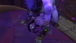 1boy 1girls 2014 3d animated between_breasts black_hair bombowykurczak breast_grab breasts draenei forsaken interspecies legs_together mp4 nipples no_sound nude nude_female nude_male on_bed paizuri penis small_breasts spread_legs thegworks undead video world_of_warcraft