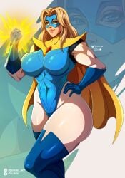 blonde blazer from dispatch (game) by drakar