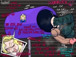 anal anal_penetration android_18 balls_slapping_balls big_ass big_balls big_butt big_penis breeding_mount breeding_mount_with_someone_inside crying dirty_talk dragon_ball drooling futa_on_futa futanari hypnosis musky_cock precum ribrianne rough_anal runny_makeup runny_mascara skurigami sweating veiny_penis