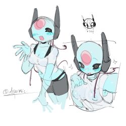 iterator (rain world) from rain world by alretta (artist)