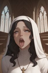 virgin mary fan art