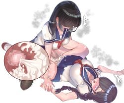 futanari uniform girl fan art