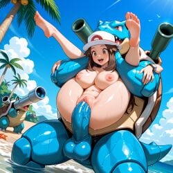 blastoise from game freak by silverknight395