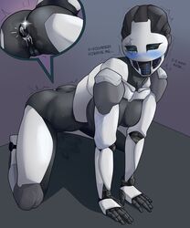 ada-1 after_sex breasts buttplug buttplug_in_ass destiny_(game) english english_text exo leaking_pussy on_all_fours pussy pussy_juice robot_girl robot_humanoid tagme thiccrobots