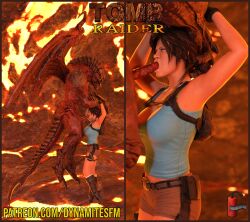 lara croft from tomb raider by dynamitesfm