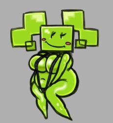 belly belly_button bikini breasts female mario_(series) mimi_(super_paper_mario) overweight paper_mario smogchelo super_paper_mario tagme thighs