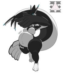 anthro anthro_pred belly belly_dancing big_belly big_breasts breasts digestion digestion_noises fat_belly female female_pred fusion human_prey hybrid latias looking_at_viewer lugia multiple_prey pokemon pokemon_(species) post-vore sentinelwinder slosh sloshing_belly sonear_(sentinelwinder) stomach_noises thick_tail thick_thighs vore weight_gain