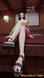 nico robin from one piece by alternativetales