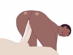 2014 2d animated artist_request character_request copyright_request dark-skinned_female dark_skin female interracial jamesab light-skinned_male light_skin male original sex