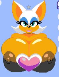 rouge the bat from sega by rock-starz