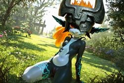 imp midna from the legend of zelda by bakedcookie