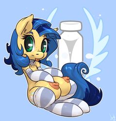 atryl big_crotchboobs breasts crotchboob crotchboobs equine furry horse milky_way_(mlp) milky_way_(oc) my_little_pony original_character socks