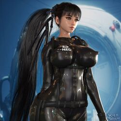 1girls 3d andro-eidos ass big_ass big_breasts breasts curvaceous curvy curvy_figure cyborg eve_(stellar_blade) female gynoid hips hourglass_figure humanoid large_ass legs light-skinned_female light_skin mature mature_female nordfantasy shift_up slim_waist stellar_blade thick thick_hips thick_legs thick_thighs thighs voluptuous waist wide_hips