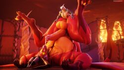 satan (helluva boss) from helluva boss by darkflash23