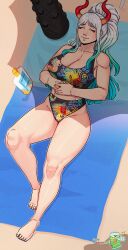 yamato (one piece) from one piece by burnt lewds