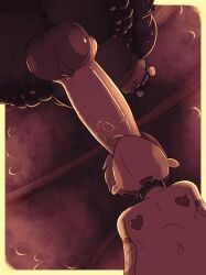 1boy 2d 2d_(artwork) alternate_version_available anthro anthro_on_human balls bara big_penis blowjob breasts collar comic comic_page covered_nipples earrings femboy heart_pasties hi_res huge_breasts hung hung_bottom hung_femboy hung_trap jack_cayless looking_at_penis male navel onomatopoeia panties pasties penis penis_in_panties penis_in_stocking penis_in_thighhigh penis_in_thighhighs penis_in_thong rapscallion revealing_clothes sex side-tie_panties straight_to_gay thin thin_waist thong tongue topless topless_male trap twink