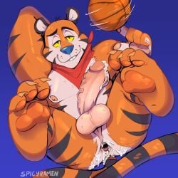 tony the tiger from frosted flakes by spicyramen