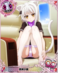 cute high_school_dxd koneko_toujou nekomimi white_hair